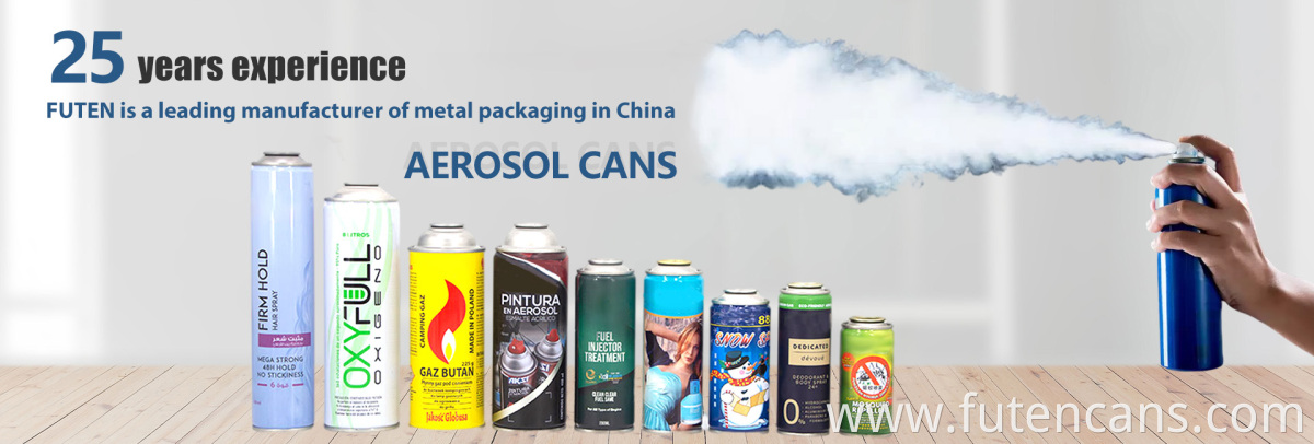 aerosol tin can